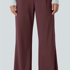Halara NEW Flex™ DayStretch High Waisted Pocket Work Flare Pants | women’s med